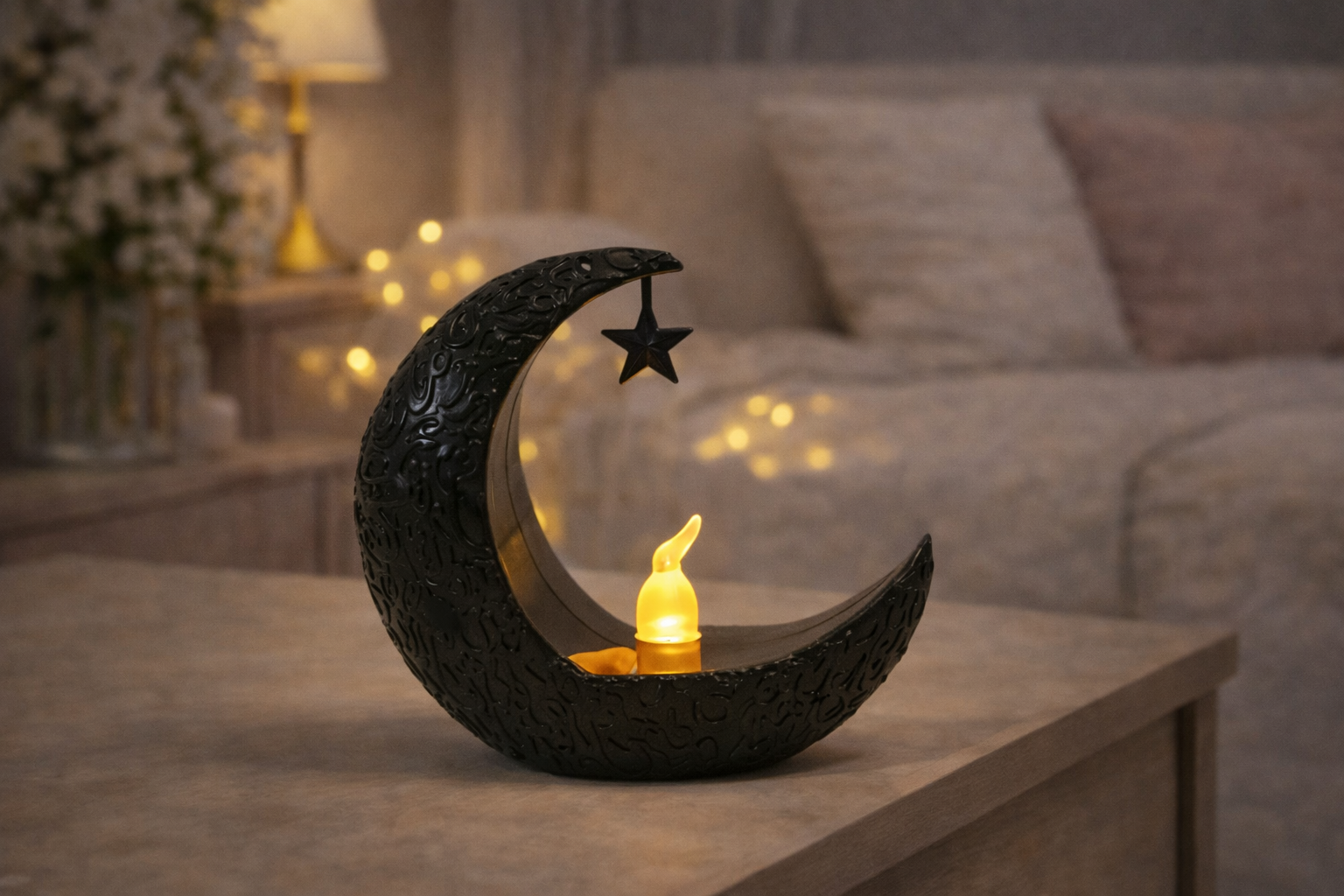 Crescent Glow Lantern