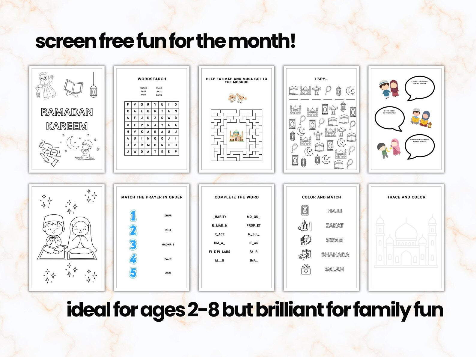 Ramadan Activity Pack