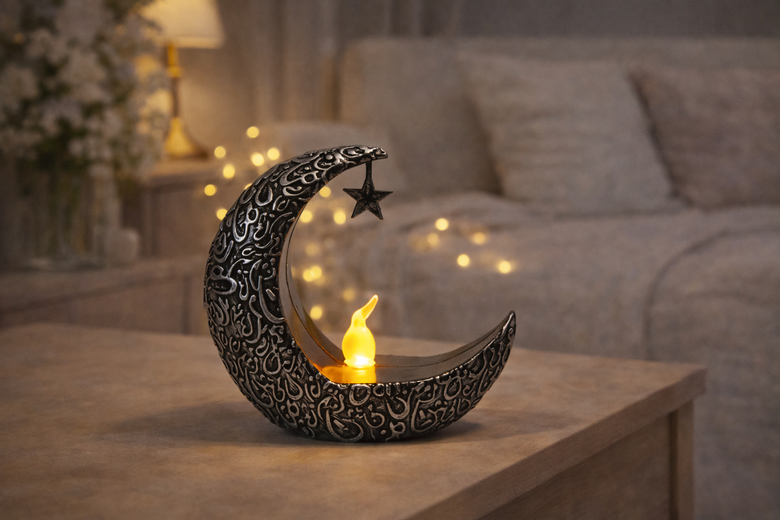 Crescent Glow Lantern
